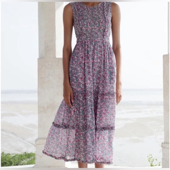 Banjanan Isha Floral Midi Dress - Picture 5 of 10